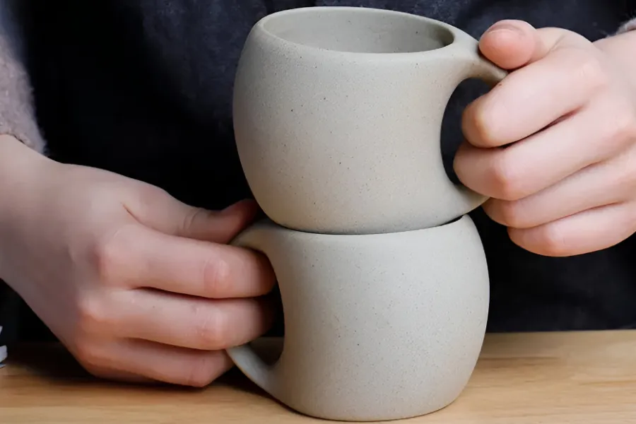 Minimalist Stoneware Cup